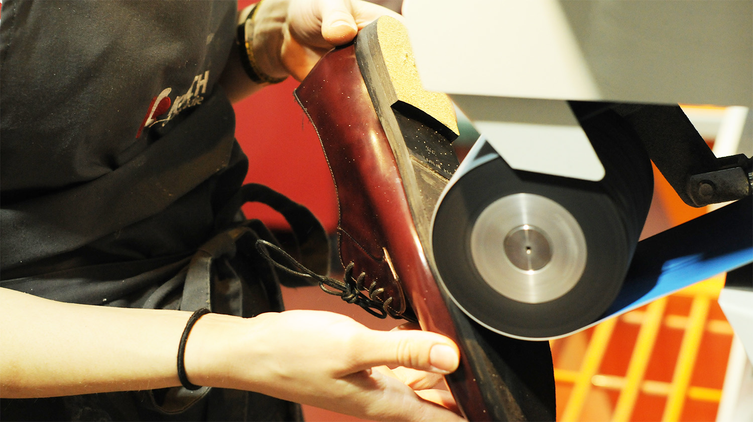 Foto Schuhzurichtung